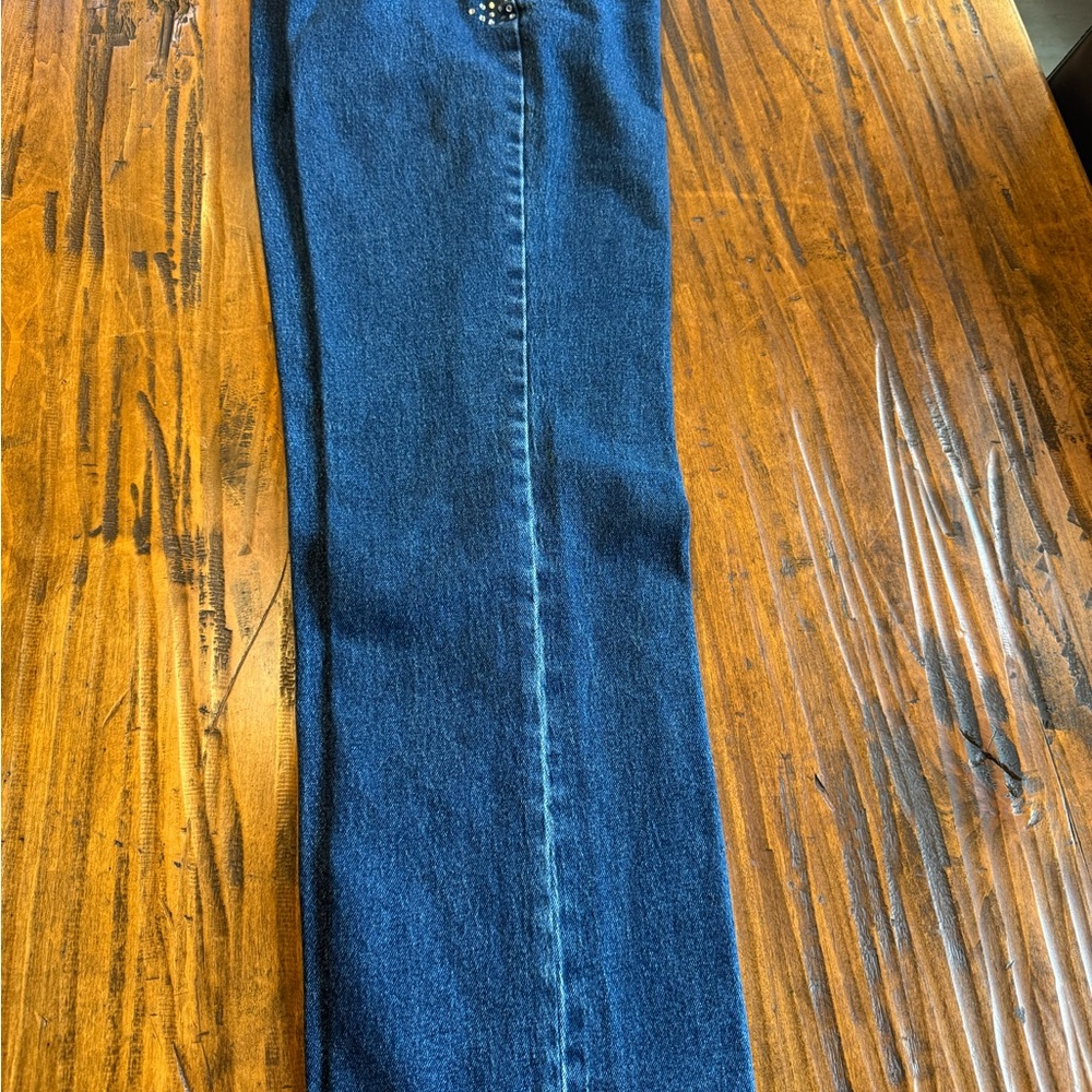 Dark Blue Denim Jeans